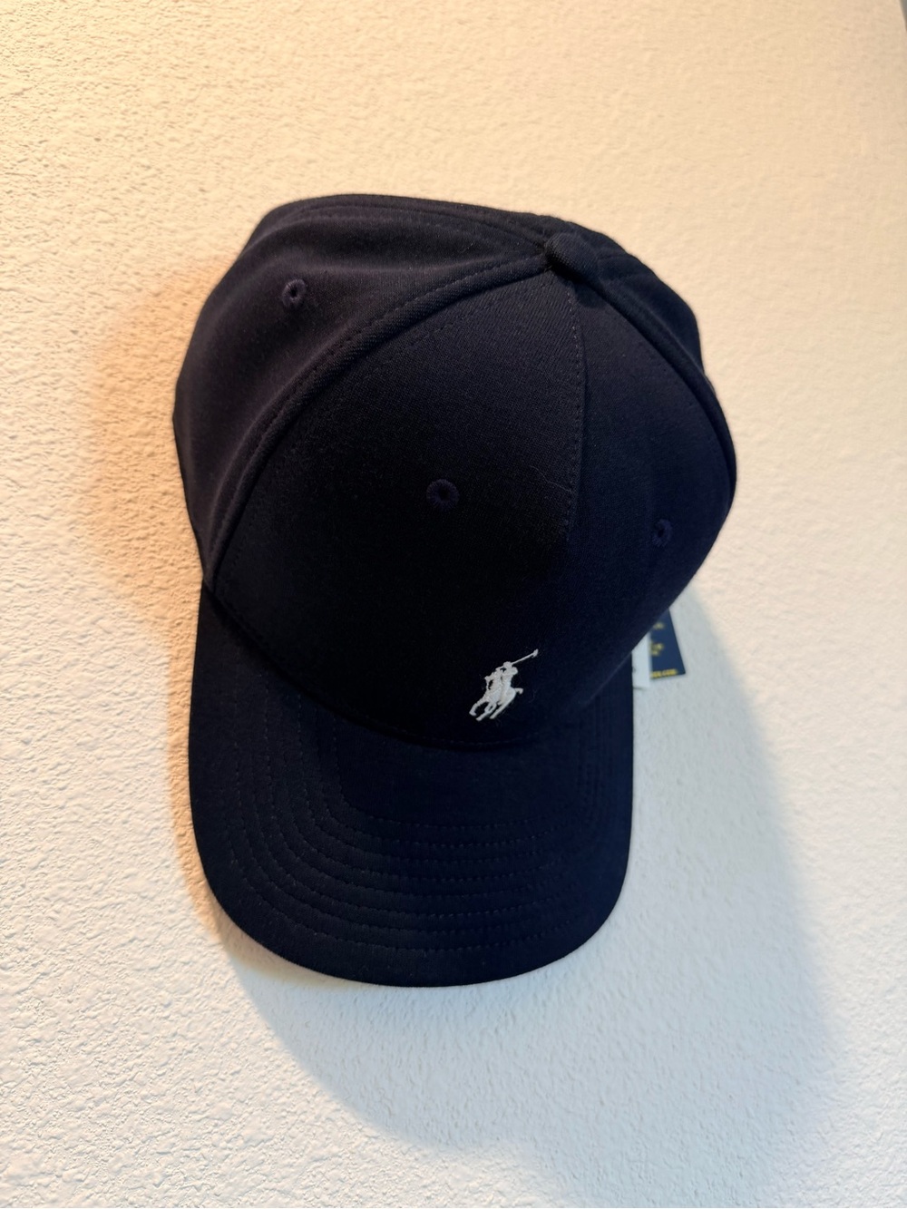 Ralph Lauren Navy Baseball Cap with White Polo Pony BNWT
